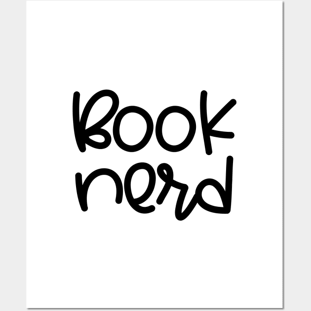 Book Nerd Wall Art by LemonBox